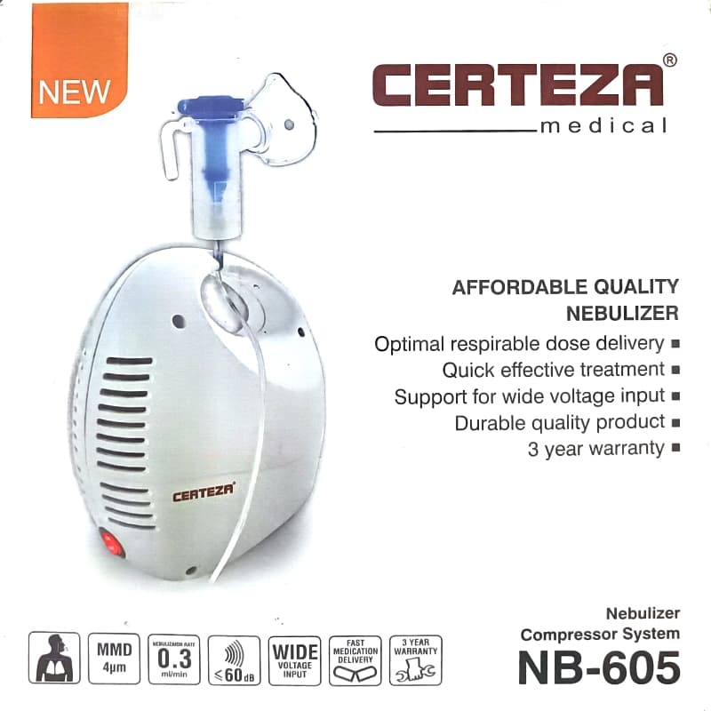Certeza Nebulizer Compression system (Model D-605)