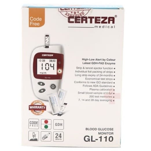 Certeza GL-110 (Blood Glucose Moniter)